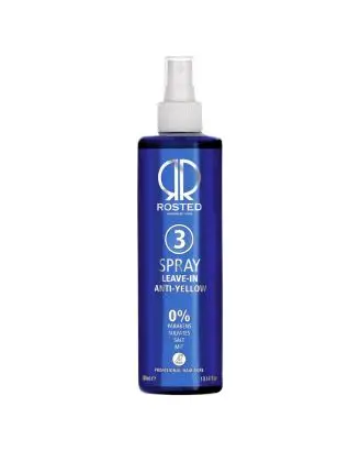 Rosted 3 Anti–Yellow / Silver Leave–in Spray - 300 ml - Hårspray